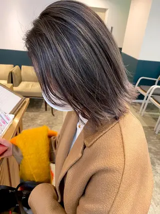 ミディアム 武内 凌レイヤーカット🐺のヘアスタイル