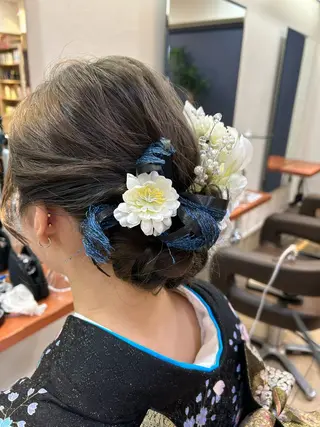 ヘアアレンジ Tabata Hikaruのヘアスタイル
