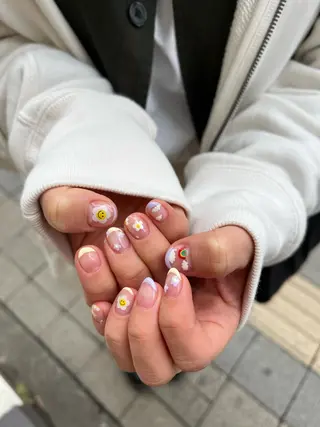 ネイル 韓国🩶Y2Kネイル 💫くれはのネイルデザイン