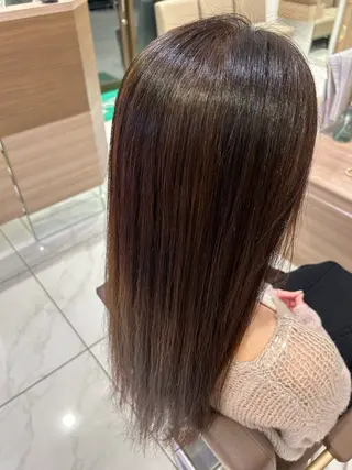 ロング 縮毛募集中🔥 小平悠人のヘアスタイル