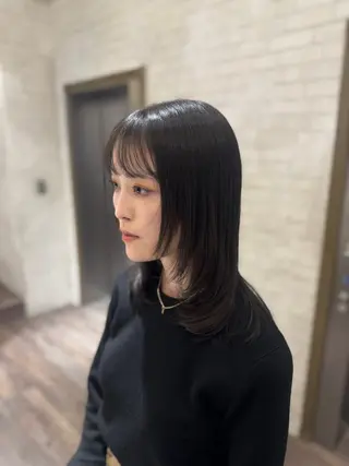 ミディアム TiffaGINZA /Momokaのヘアスタイル