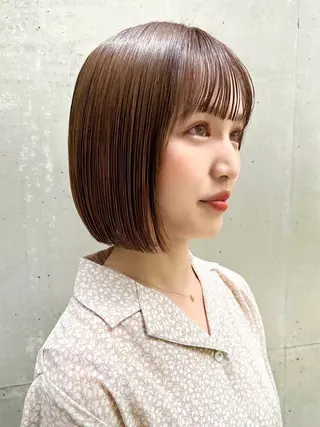 ショート GIEN NU茶屋町+所属・荒金 昴のヘアスタイル