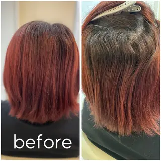 ミディアム パーマ Calore カロレのヘアスタイル