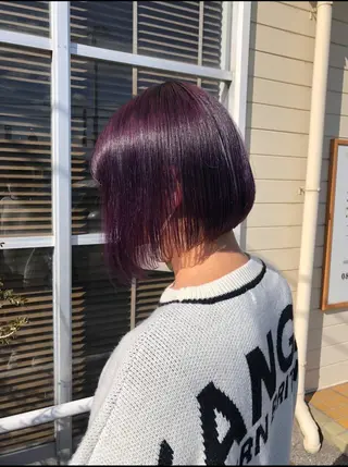 ショート カラー パーマ ヘアアレンジ ❣️倉敷❣️美髪 カラー能登一成のヘアスタイル