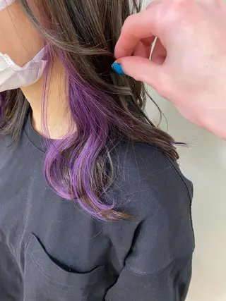 カラー SALOWIN栄 高須大貴のヘアスタイル