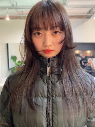 ロング 森田 博樹のヘアスタイル