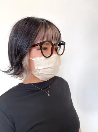 ショート カラー 【AMANEQ】 yuka🦋のヘアスタイル