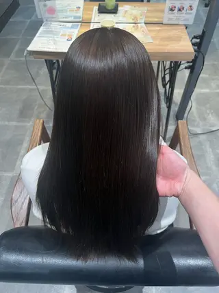 ロング カラー 艶髪/ブリーチなし/ NARUMIのヘアスタイル