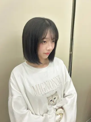 ショート エマ・スピリット所属・宇治橋 七海のヘアスタイル