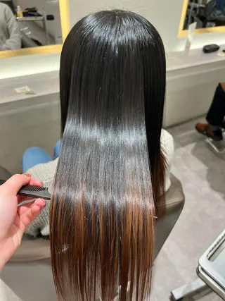 セミロング 宮下 志織のヘアスタイル