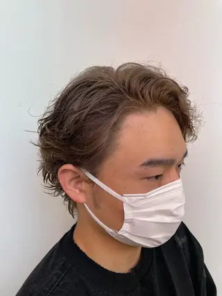 カラー メンズ 川上拓真 ✂︎学芸大学のヘアスタイル