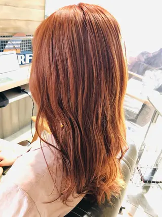 セミロング カラー 川口髪質改善ウルトワ 🌈毛島健樹🌈のヘアスタイル