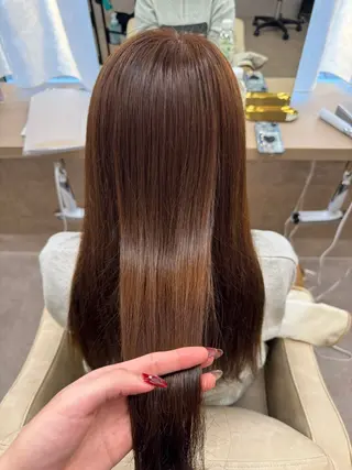 ロング カラー りん/ハイトーン💖 🌈髪質改善✨️浜松のヘアスタイル