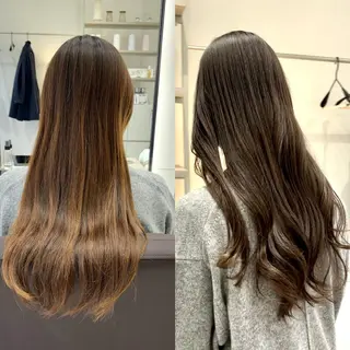 ロング EIGHT plum TOKIOリミテッドのヘアスタイル