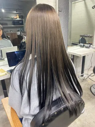 ロング カラー ハイトーン/ブリーチ MAYURI🌺横浜のヘアスタイル