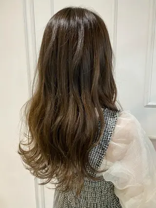 ロング カラー 三宅 涼馬のヘアスタイル