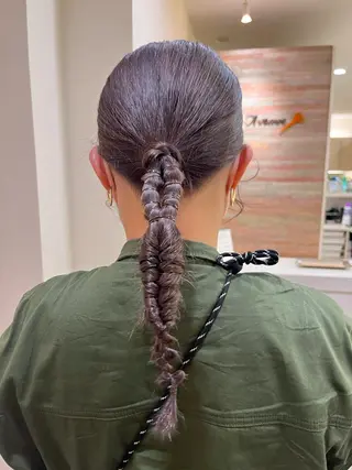 ロング カラー ヘアアレンジ 垢抜けhair / 似合わせ診断🌞スズのその他イメージ