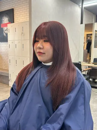 ロング カラー いなみね はるきのヘアスタイル