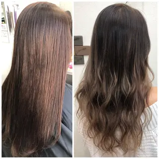 ロング カラー MAKO ❤️🔥NEXTのヘアスタイル