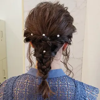 ヘアアレンジ ma cherie naoのヘアスタイル