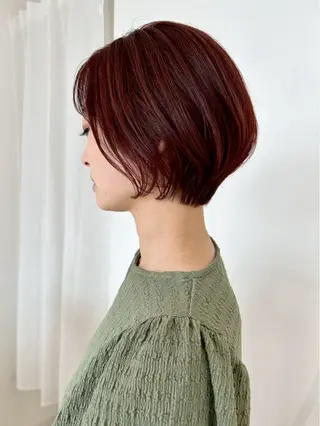 ショート カラー 木村 友泉のヘアスタイル