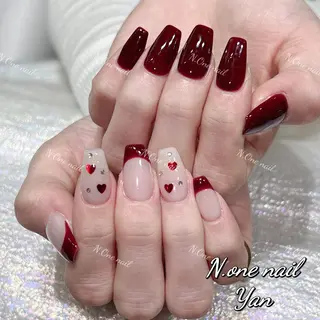ネイル 長いだし/スカルプ/ パラシェルN.oneのネイルデザイン