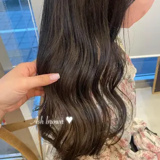 カラー ヘアアレンジ 𝙢𝙞𝙮𝙪🎀 girly hairのヘアスタイル