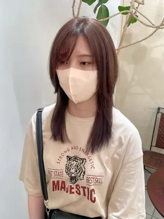 ロング 塩谷 雪花のヘアスタイル