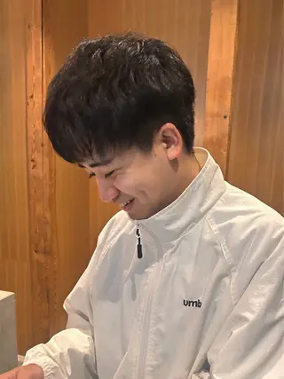 ショート メンズ Mori Aimiのヘアスタイル