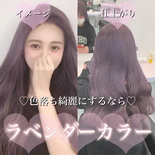 セミロング カラー 🎨ブリーチ職人 店長Takaya🎨のヘアスタイル