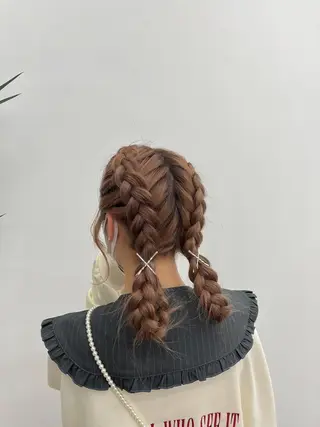 ヘアアレンジ ガーリースタイル/ TAMAMI🎀のヘアスタイル