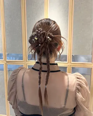 ナミ🩶暗髪/暖色 ❤️/透明感/縮毛のヘアスタイル