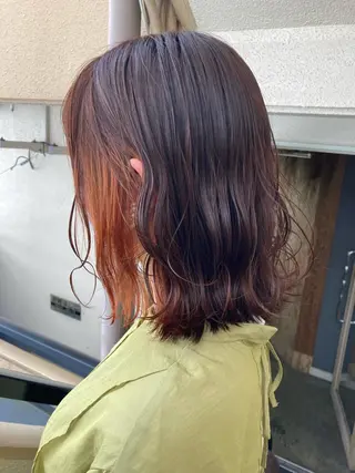 ミディアム カラー 🌸髪質改善特化🌸 店長 ゆうやのヘアスタイル