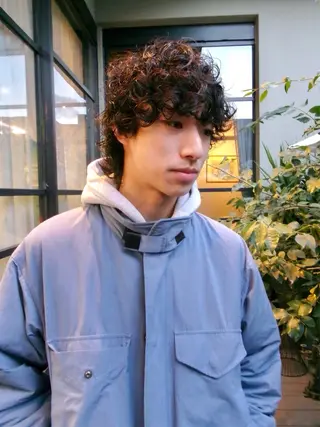 パーマ メンズ KEI パーマ/レイヤーのヘアスタイル