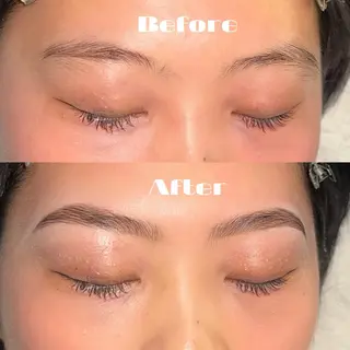 アイブロウ Mizuliネイル 眉毛メイクのサロンのネイルデザイン