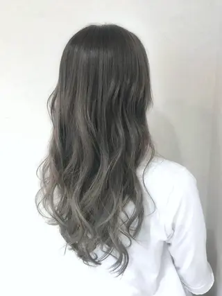 ロング カラー パーマ ヘアアレンジ 縮毛矯正/美髪 髪質改善/石田幸輔のヘアスタイル