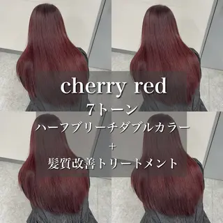 カラー 🤍ブリーチなし ブラウンhimi🤍のヘアスタイル