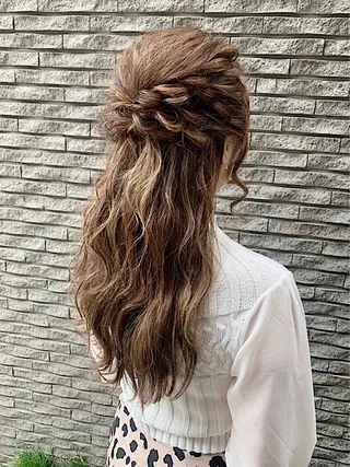 ロング 京都最安価エクステ muuka🦋のヘアスタイル