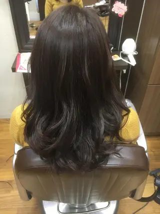 ミディアム カラー 東條 克義のヘアスタイル