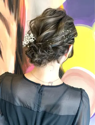 ミディアム ヘアアレンジ 骨格整形カット/ ショート✂️堀夢哉のヘアスタイル