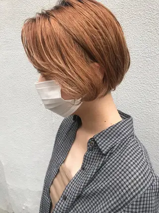 ショート さの あやねのヘアスタイル