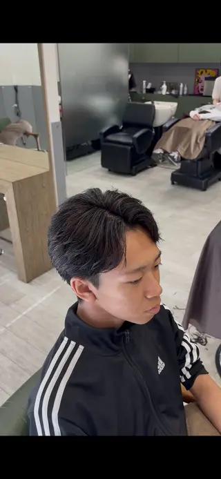 ミディアム メンズ 【メンズ専門‼️】 中林良嘉のヘアスタイル