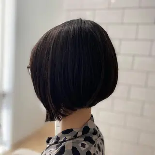 ショート カラー メンズ キッズ ✂︎ショート、ボブ、 レイヤー🩵YUMIのヘアスタイル