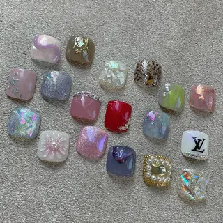 ネイル 山田 真里のネイルデザイン