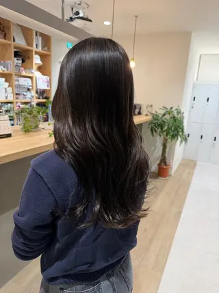 ロング 馬場 寛之のヘアスタイル