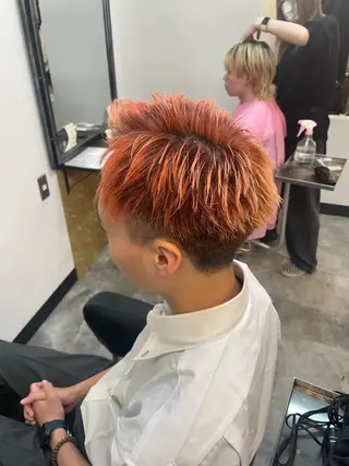 ショート 無料メンズカット ✨️募集 萩原優人のヘアスタイル