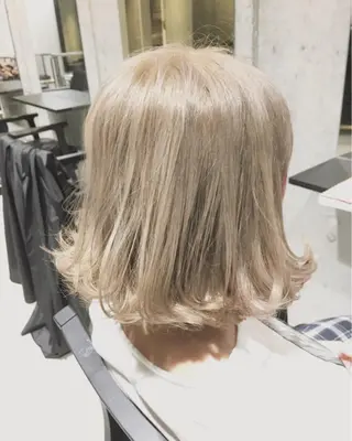 ショート カラー パーマ ✨髪質改善縮毛矯正✨ 宇田川修平のヘアスタイル