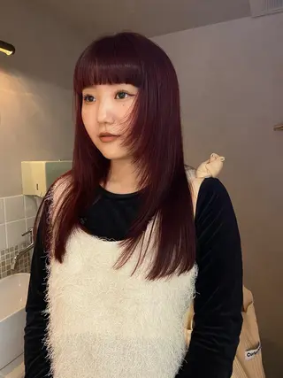 カラー iroha/ n.w.h🎀のヘアスタイル