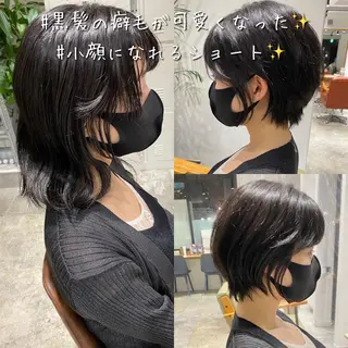 ショート ✨圧倒的満足度◎ 小顔美人ショート✨佃のヘアスタイル
