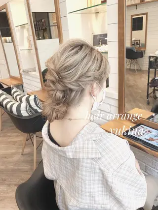 ✨透明感ケアカラー✨ 長野ゆきなのヘアスタイル